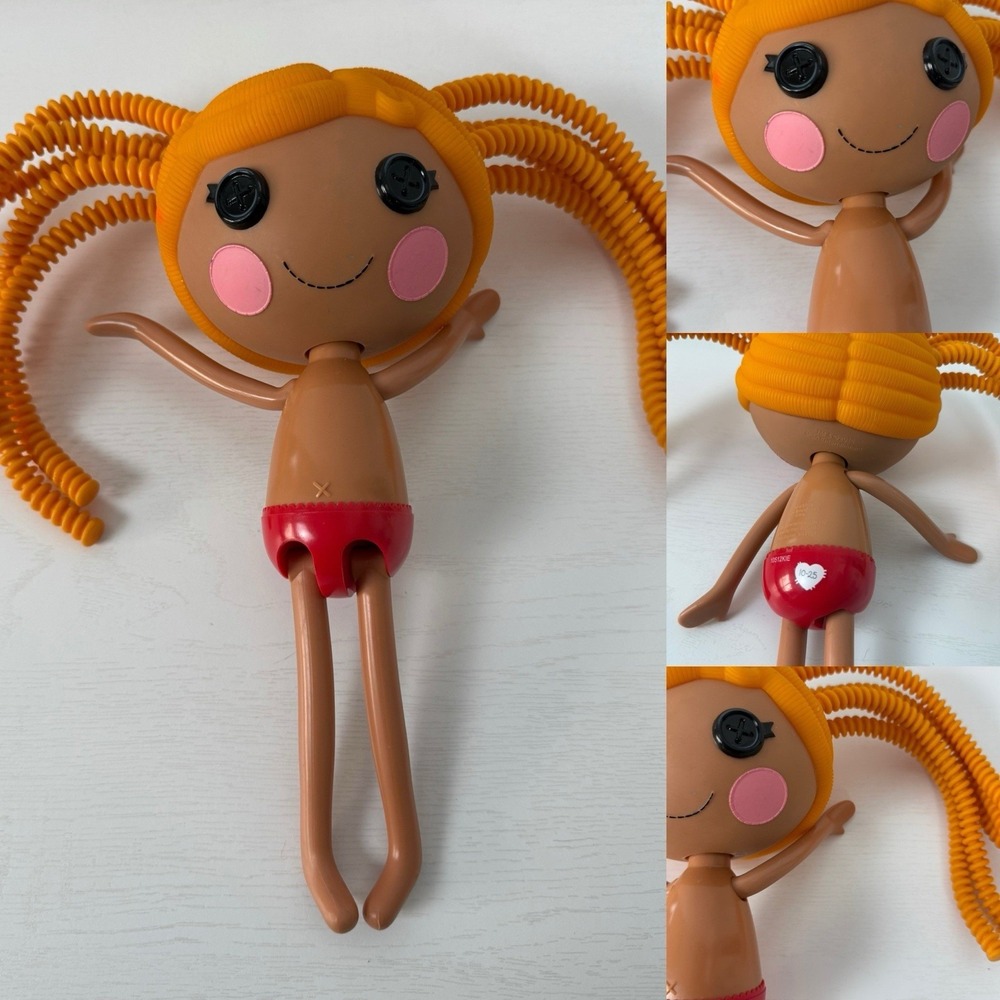 Doll LaLaLoopsy Spot Splatter Splash MGA 2009 full size 12" orange Hair